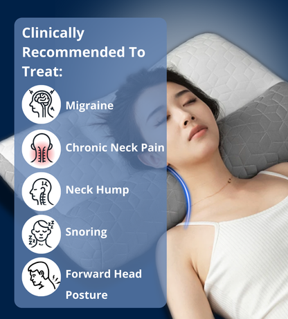 💕The Best Sleep Partner - Neck - relieving Pillow with Zoned Design