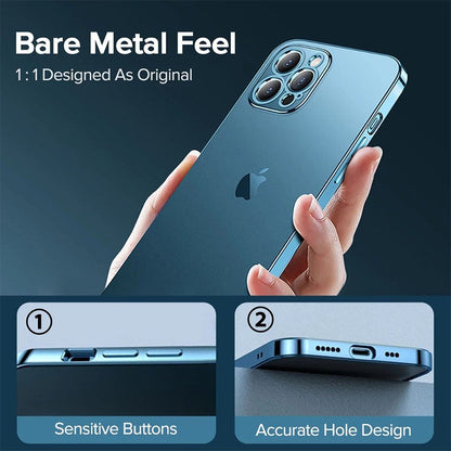 Electroplating Transparent Soft Shell Protective Cover