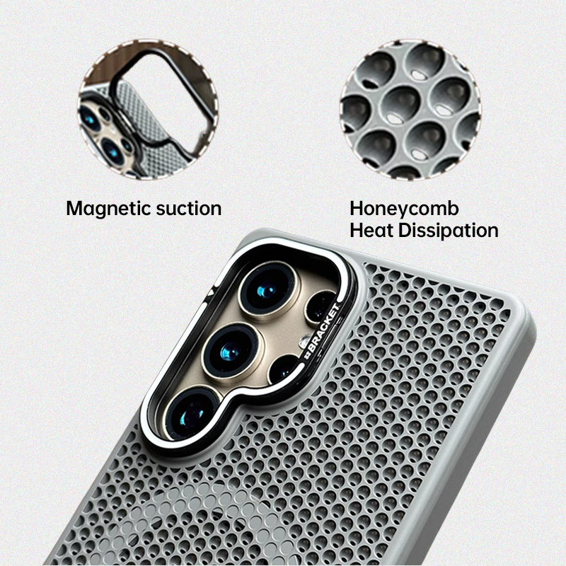 AirFlow Armor Case with MagSafe Stand for Samsung Galaxy S25 Ultra