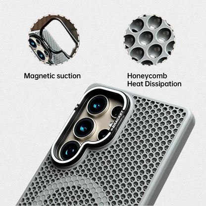 AirFlow Armor Case with MagSafe Stand for Samsung Galaxy S25 Ultra