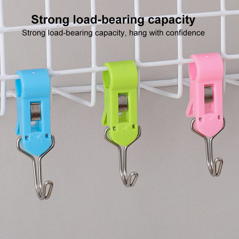（4PCS）Kitchen Clips For Punch-free Fixing Hooks