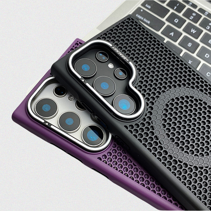 AirFlow Armor Case with MagSafe Stand for Samsung Galaxy S25 Ultra