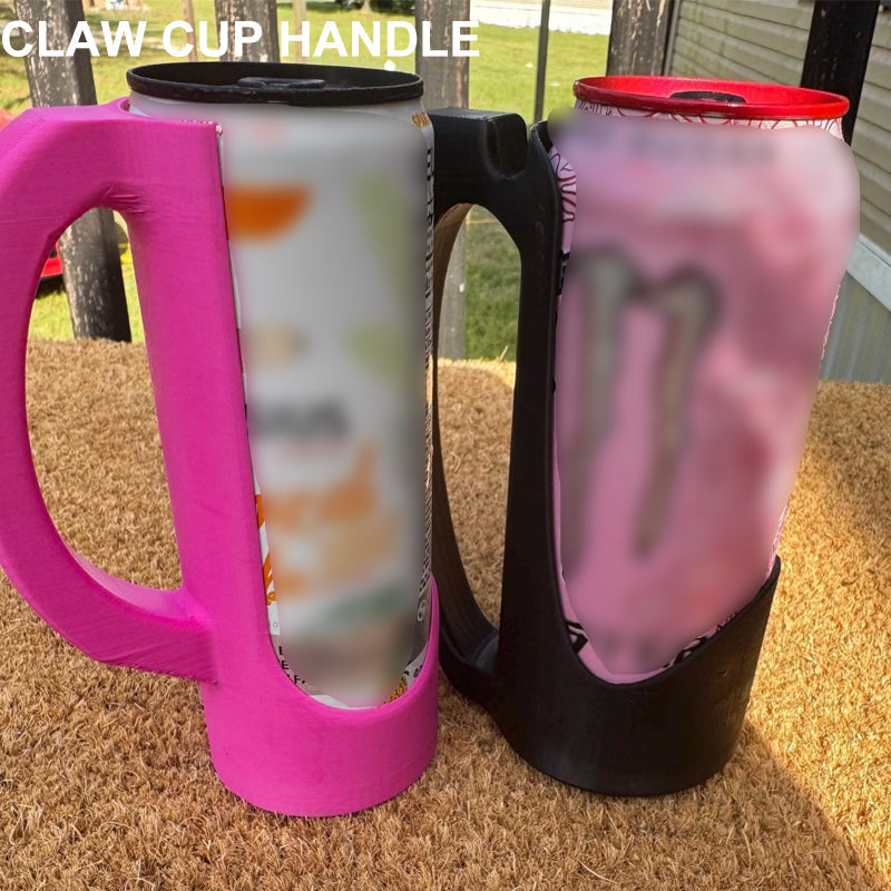 Slim Can Holder with Handle 2025 Upgrade Reusable Can Holders for Drinks Easy Drink Holder Sturdy Desgin for Easy Cleaning Perfect for Outdoor Events Parties Daily Use