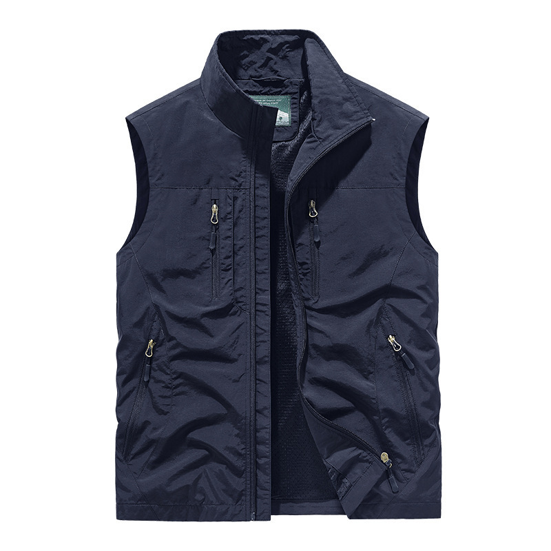 ⏰Limited Time Sale 50% OFF🔥🧥Men's Oversized Sleeveless Vest Jacket With Pockets