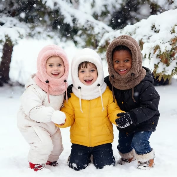 🎁Only $11.99 Last Day Promotion!💥🔥Winter children's windproof and warm full-face mask