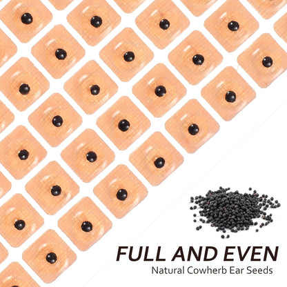 ROSENICE 600 Counts Acupuncture Vaccaria Ear Seeds