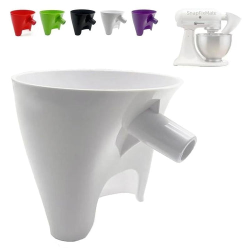 🔥LAST DAY 50% OFF - ✨Flour Funnel for Kitchen Aid Stand Mixer