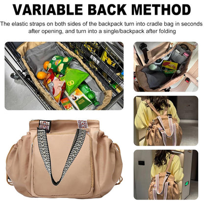 Multifunctional Travel Bag for Ladies - Doubles as a Stylish Backpack, Crossbody and Shoulder Bag, Boasts Great Storage