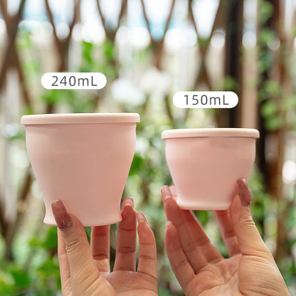 2025 New Large Capacity Silicone Folding Cup Portable Folding Water Cup