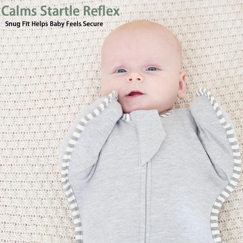 Baby Sleep Sack, Swaddle Up Swaddles for Newborns, Get Longer Sleeps, Snug Fit Helps Calm Startle Reflex