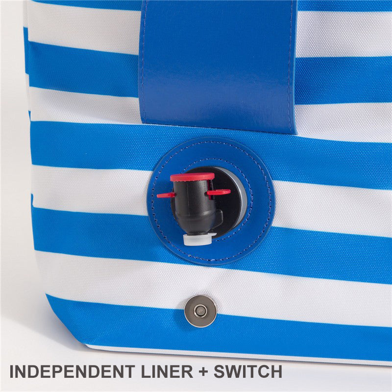 Wine Handbag Beach Wine Purse Wine Bag with Hidden Dispenser Beach Tote