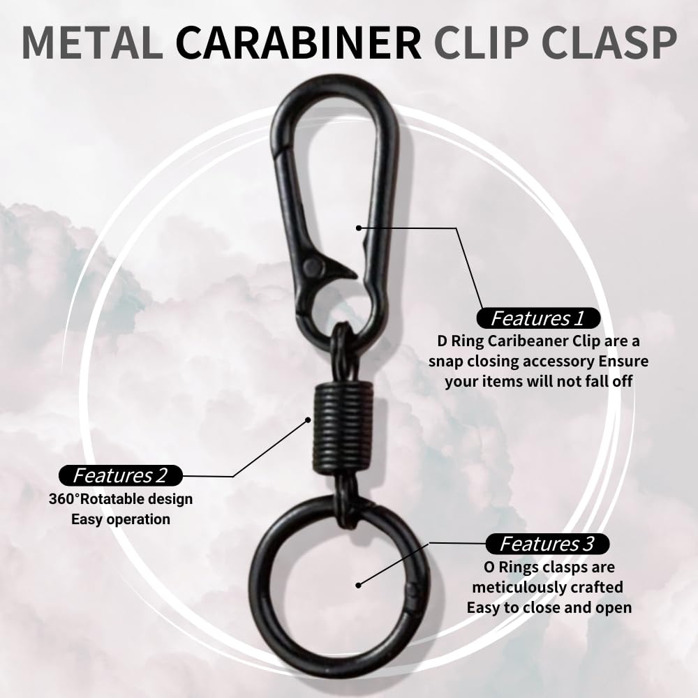 Car Keychain Bag Accessories Colorful Spring Keychain Pendant(4 Random Colors)