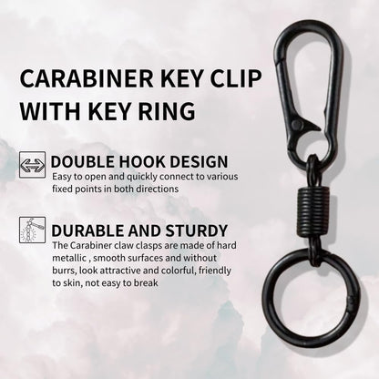 Car Keychain Bag Accessories Colorful Spring Keychain Pendant(4 Random Colors)