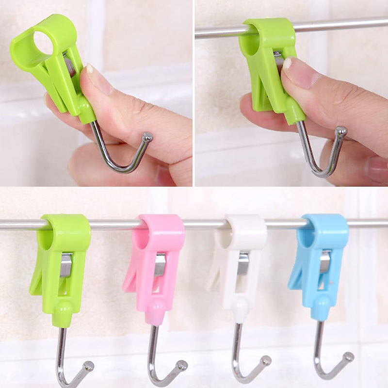 （4PCS）Kitchen Clips For Punch-free Fixing Hooks