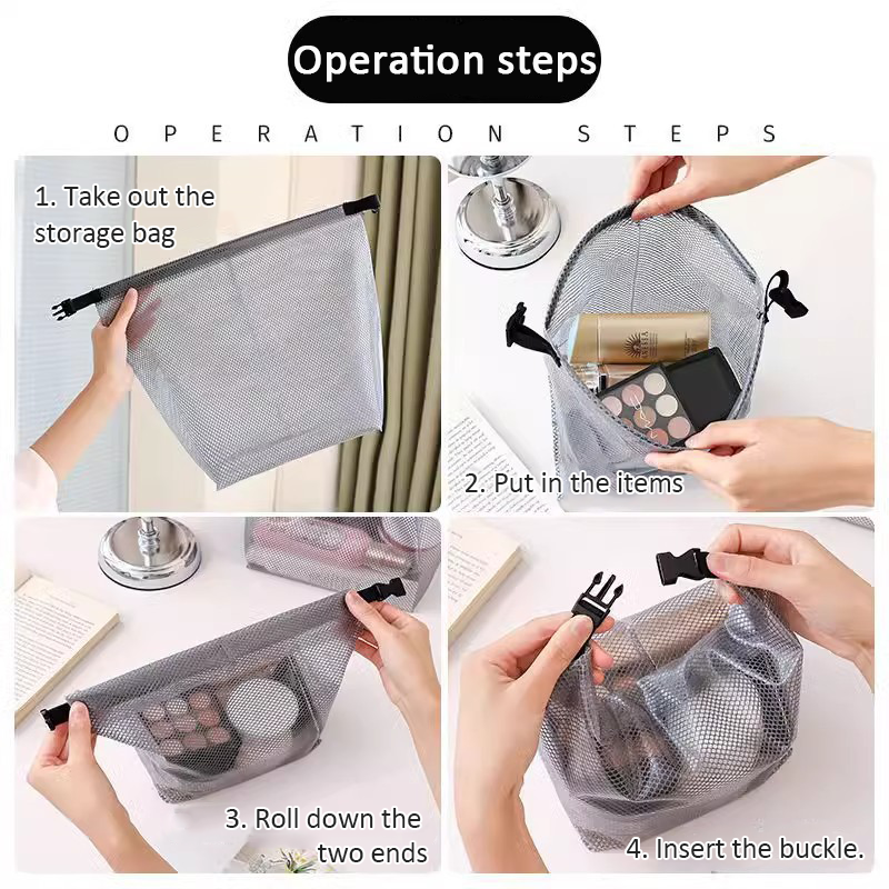 Waterproof Storage Bag Swimming Bag Large Capacity Travel Outdoor Fitness Dry Wet Separation Bag