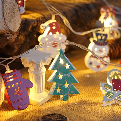 🎅 Hot Sale 49% OFF 🔥Santa Claus LED String Lights