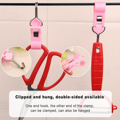 （4PCS）Kitchen Clips For Punch-free Fixing Hooks