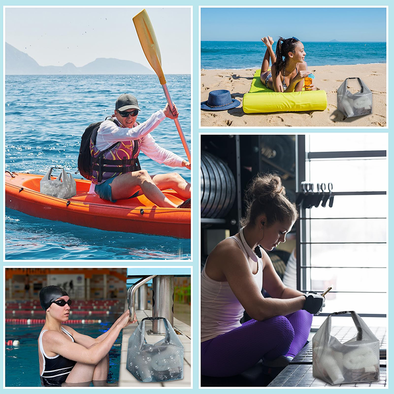 Waterproof Storage Bag Swimming Bag Large Capacity Travel Outdoor Fitness Dry Wet Separation Bag