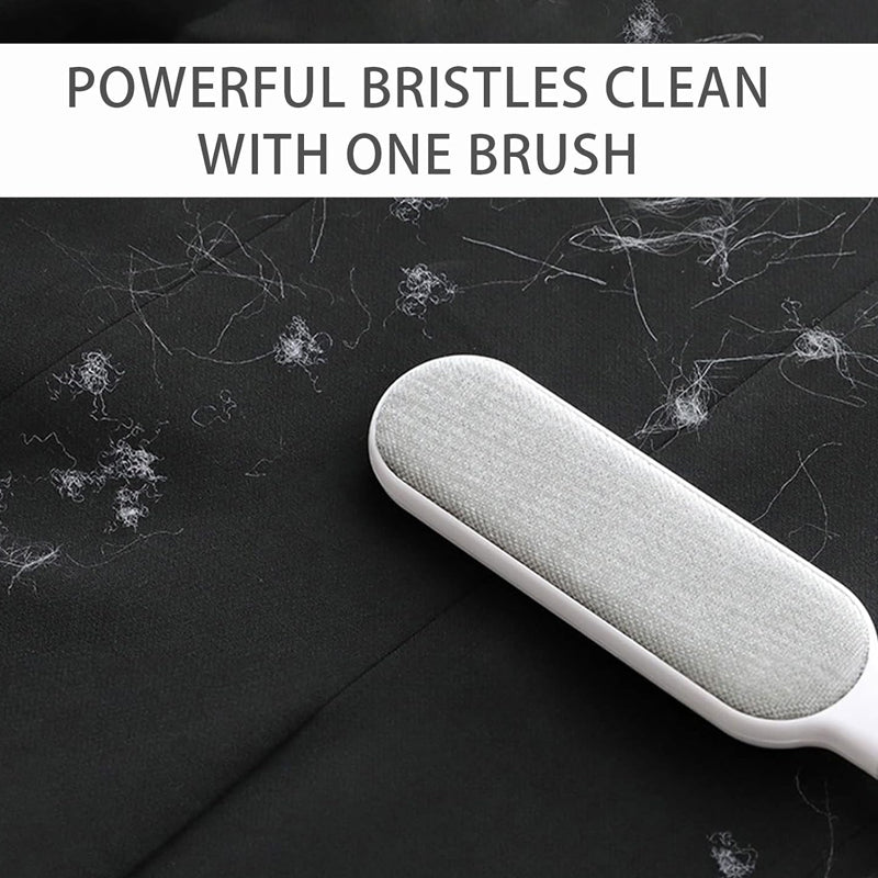 Linter Electrostatic Pet Hair Remover Brush Pet Skin Cleaning Brush Anti-Static Wool Cleaning Brush for Lint Remover Bed Sofa Clothes for Dog Cat
