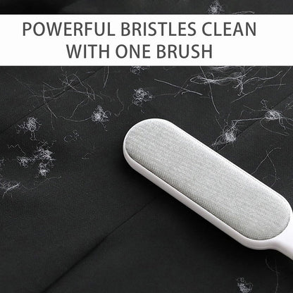 Linter Electrostatic Pet Hair Remover Brush Pet Skin Cleaning Brush Anti-Static Wool Cleaning Brush for Lint Remover Bed Sofa Clothes for Dog Cat