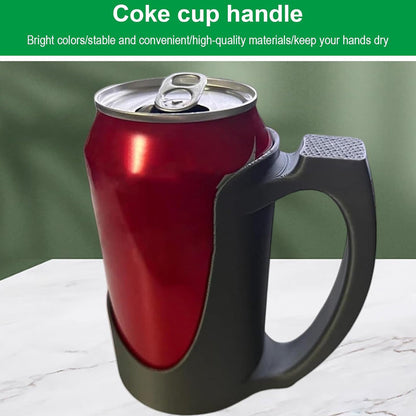 Slim Can Holder with Handle 2025 Upgrade Reusable Can Holders for Drinks Easy Drink Holder Sturdy Desgin for Easy Cleaning Perfect for Outdoor Events Parties Daily Use