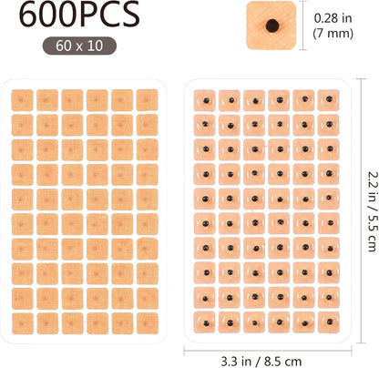 ROSENICE 600 Counts Acupuncture Vaccaria Ear Seeds