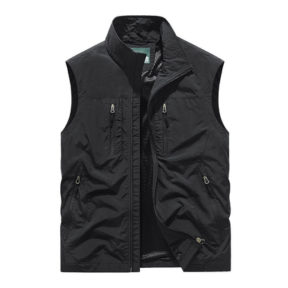 ⏰Limited Time Sale 50% OFF🔥🧥Men's Oversized Sleeveless Vest Jacket With Pockets