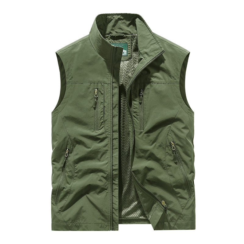 ⏰Limited Time Sale 50% OFF🔥🧥Men's Oversized Sleeveless Vest Jacket With Pockets