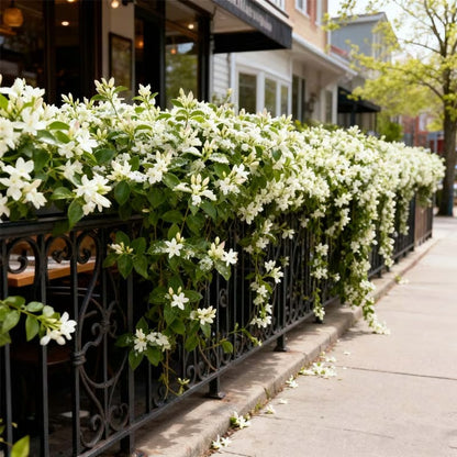 🏆 75K+ SOLD🌿❄️ Midnight Perfume Jasmine Seeds – Winter Planting, Perennial Blooms & Fragrant Garden Elegance 🌸