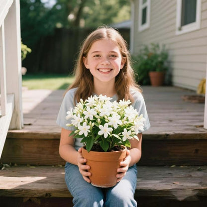 🏆 75K+ SOLD🌿❄️ Midnight Perfume Jasmine Seeds – Winter Planting, Perennial Blooms & Fragrant Garden Elegance 🌸
