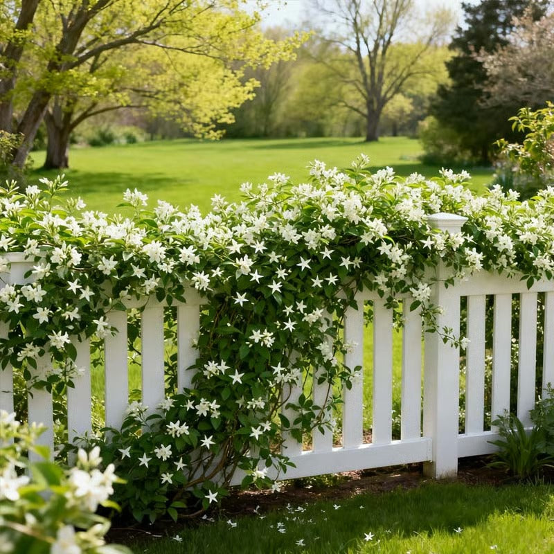 🏆 75K+ SOLD🌿❄️ Midnight Perfume Jasmine Seeds – Winter Planting, Perennial Blooms & Fragrant Garden Elegance 🌸